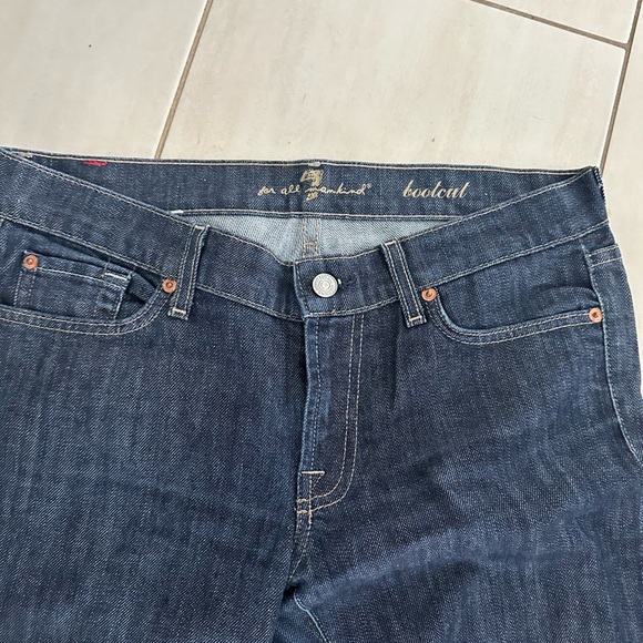 7 for all Mankind low rise bootcut jeans - Picture 4 of 4